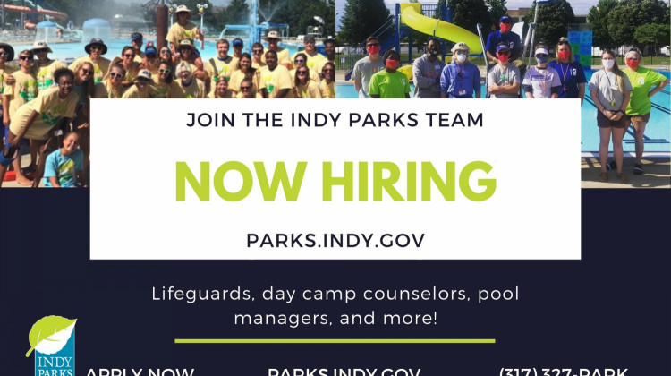 Indy Parks Announces Summer Job Opportunities