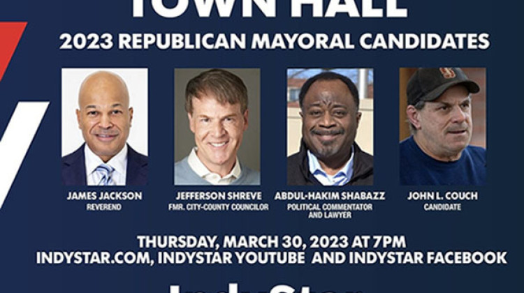 Indianapolis’ Republican mayoral candidates get their town hall turn