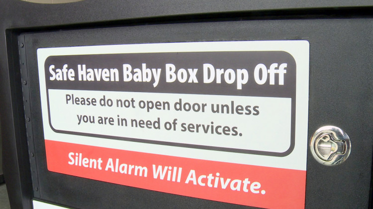 The baby box will be installed in Indianapolis before July 1. (Devin Braegar/WFYI News)