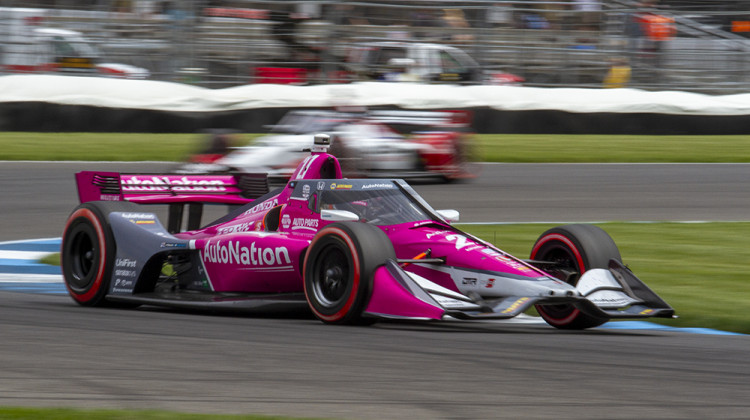 Indianapolis-based IndyCar announced an extension with NBC Sports on Tuesday. - Doug Jaggers/WFYI