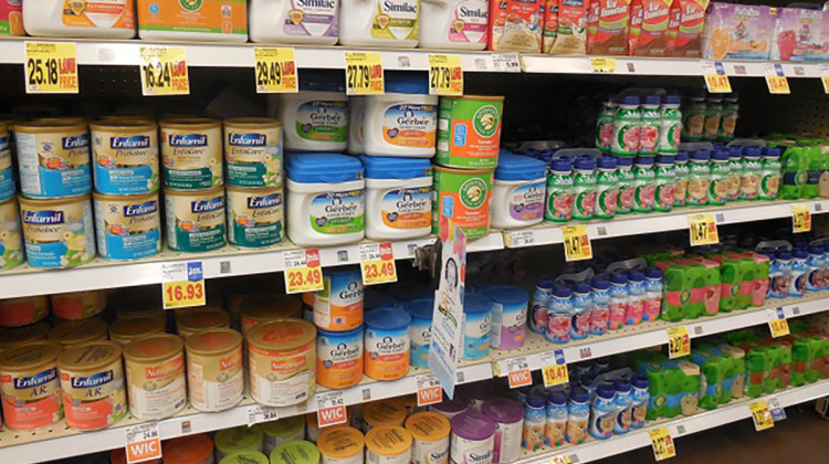 Indiana to change infant formula brand for WIC recipients in October