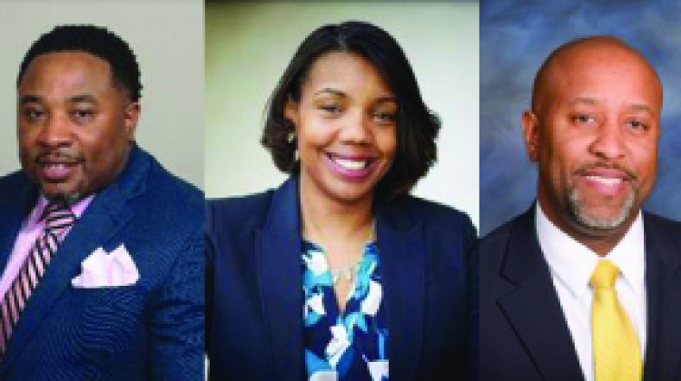 The IPS superintendent finalists are: Devon Horton, Aleesia Johnson, and Larry Young, Jr. (L-R) - Photos provided