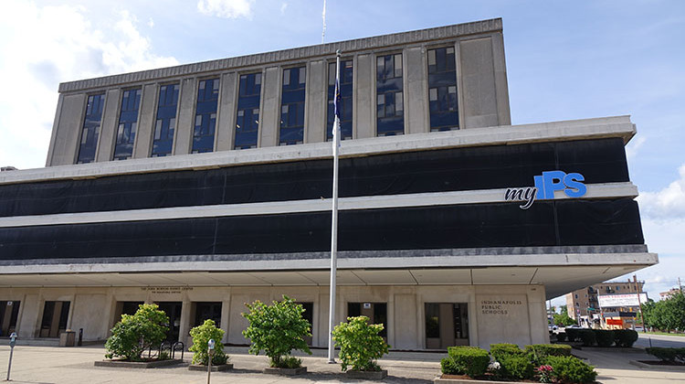 The Indianapolis Public Schools' central office located near downtown Indianapolis.  - Eric Weddle/WFYI