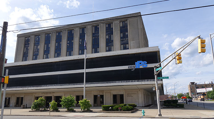 In a virtual speech, IPS Superintendent Aleesia Johnson talked about unequal and inequitable opportunities for students of color that took place in the district a century ago, as well as today. - (Eric Weddle/WFYI)