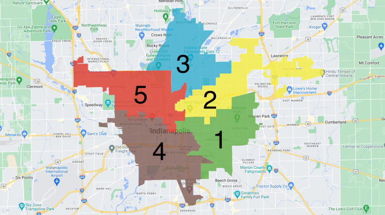 Indianapolis Public Schools has seven elected school board members — five reside in districts and represent specific neighborhood communities, and two are elected at-large. - Indianapolis Public Schools, WFYI