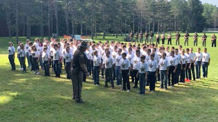 The Indiana Sheriff's Association youth leadership camps are currently held at sites across the state. - Photo courtesy Indiana Sheriff's Association via Facebook