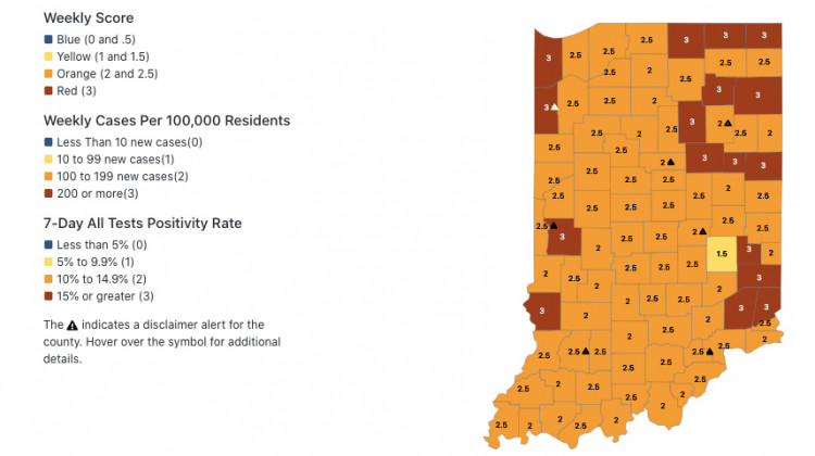 Indiana Hospitalizations Increase As County Spread Continues