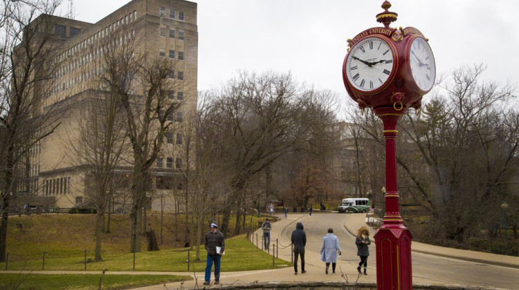 Indiana University announced $10 million in grants to hire and train mental health staff in Indiana schools.  - FILE PHOTO: Peter Balonon-Rosen/IPB News