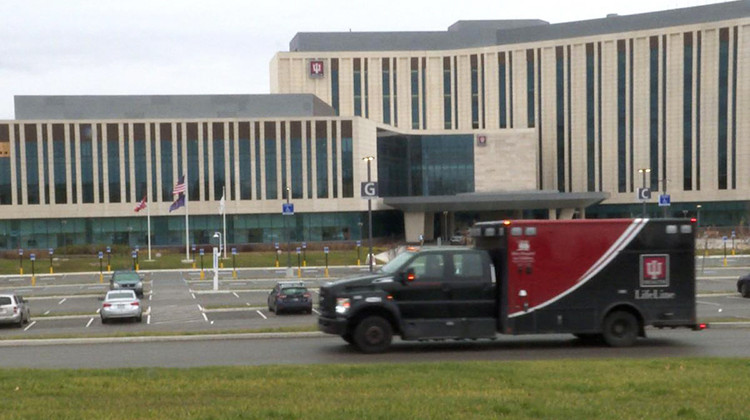 IU Health Bloomington's new site, which opened Dec. 5. - Bente Bouthier, WFIU/WTIU News