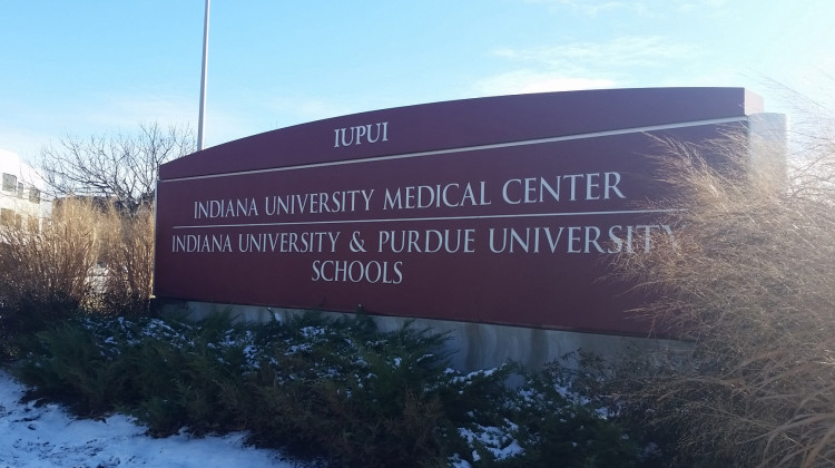 Indiana University's lone capital request to lawmakers for the state budget is money for a new primary medical school campus. - Lauren Chapman/IPB News