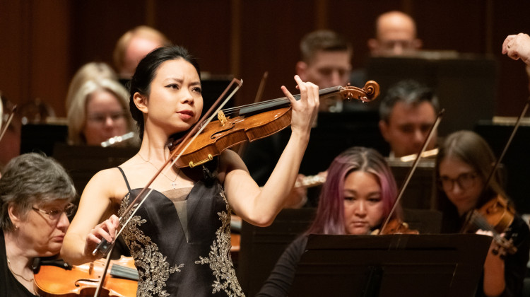 Sirena Huang won the 11th Quadrennial International Violin Competition of Indianapolis this weekend.  - Denis Ryan Kelly Jr.