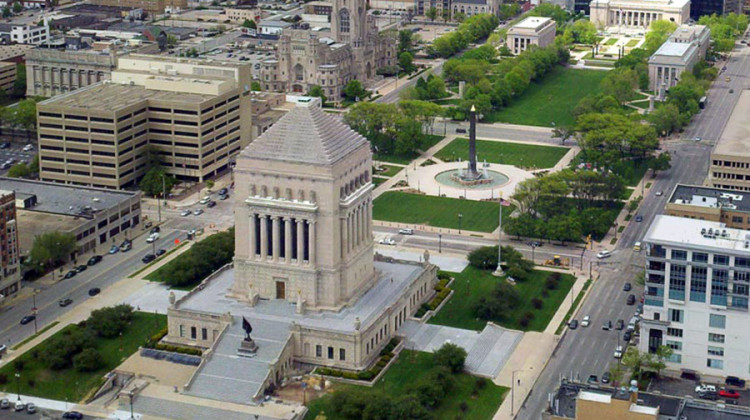 Indiana War Memorials Plaza