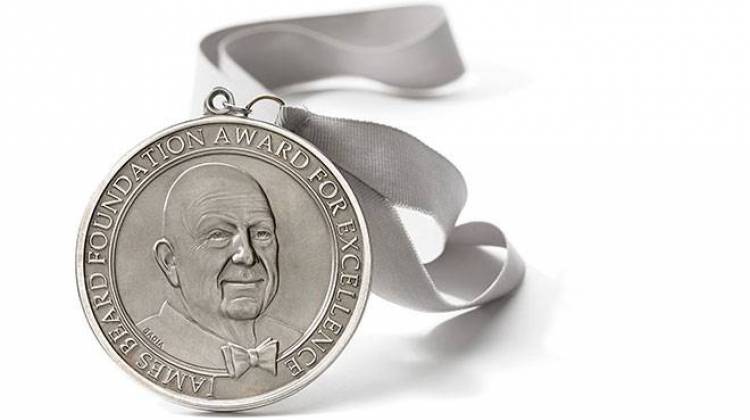 The James Beard Medallion. - Courtesy the James Beard Foundation