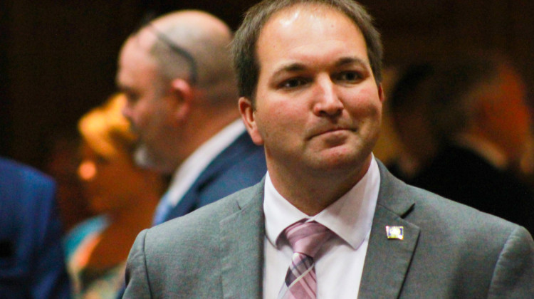 Rep. J.D. Prescott (R-Union City) did not call his bill on partisan school board elections down for a vote on the House floor.  - Brandon Smith/IPB News