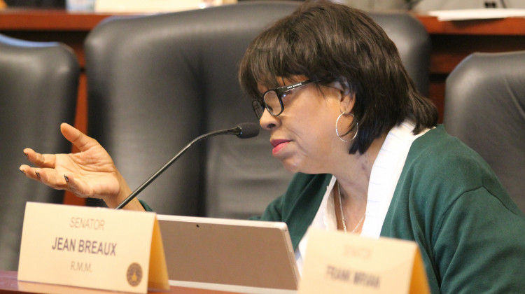 Sen. Jean Breaux (D-Indianapolis) is the bill's author. She says the legislature was more focused on limiting women's access to health care than reducing infant mortality. - Lauren Chapman/IPB News