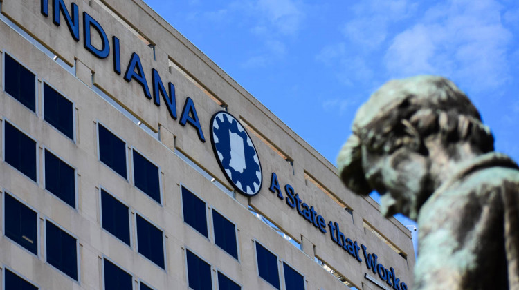 Indiana government offices in Indianapolis.  - Justin Hicks/IPB News