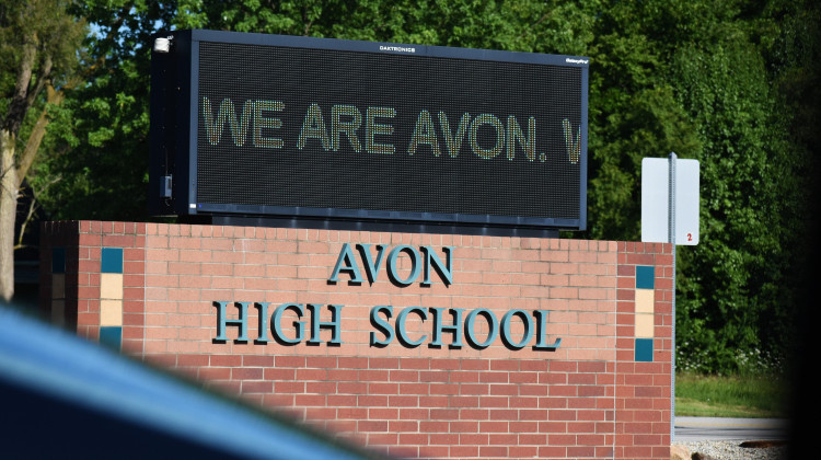 The Avon Community School Corporation was one of the first districts to resume in-person teaching. Students also have the option to take classes online.  - Justin Hicks/IPB News