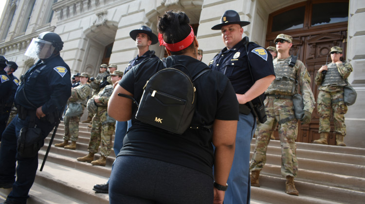 Indiana Black Legislative Caucus applauds Holcomb on law enforcement reform progress