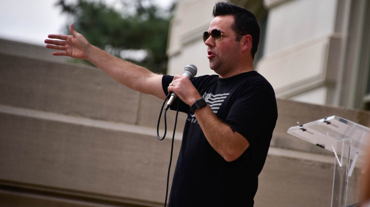 Micah Beckwith promotes uncompromising positions on abortion, gender and sexuality and cohosts his “Jesus, Sex and Politics” podcast. Beckwith lobbied delegates for a year to win the nomination at the convention on Saturday. - File Photo: Justin Hicks / IPB News