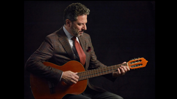 John Pizzarelli’s new album is called "Stage and Screen," and delves into the music of Broadway and the movies. - Courtesy of John Pizzarelli.