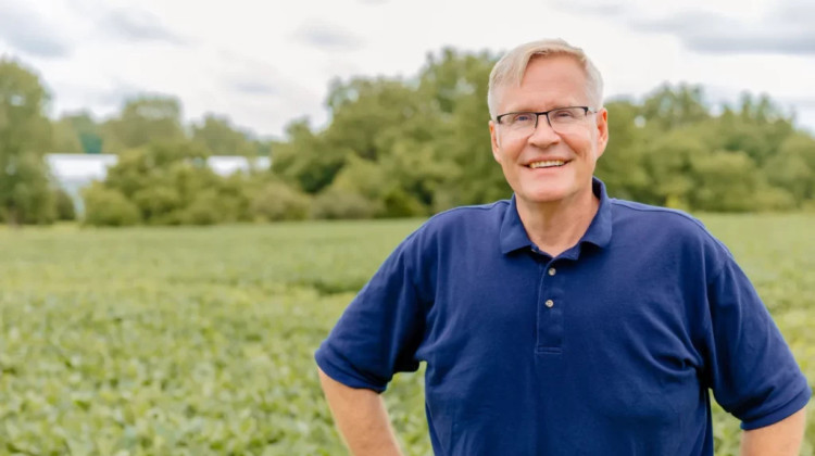 Egg farmer John Rust filed a lawsuit on Monday, Sept. 18, 2023, to face U.S. Rep. Jim Banks in Indiana’s 2024 Senate primary. He contends that a current Indiana law blocking him from appearing the ballot is unconstitutional.  - Photo from Rust’s Twitter/X account