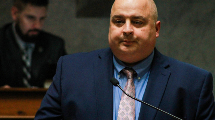 Sen. Jon Ford (R-Terre Haute) has served in the Senate since 2014. He will resign with more than three years left in a new, four-year term. - Brandon Smith/IPB News
