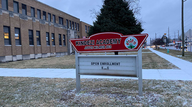 Since the 2016-17 school year Joyce Kilmer School 69 on the city's northeast side has been operated by Kindezi Academy charter school. - (Elizabeth Gabriel/WFYI)