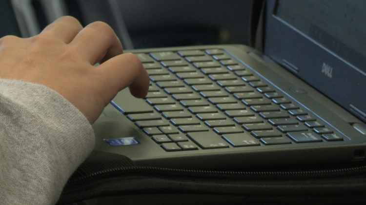 Hoosier students took ILEARN in-person earlier this year, after many were learning remotely at least part-time because of the pandemic.  - FILE PHOTO: Tyler Lake/WTIU