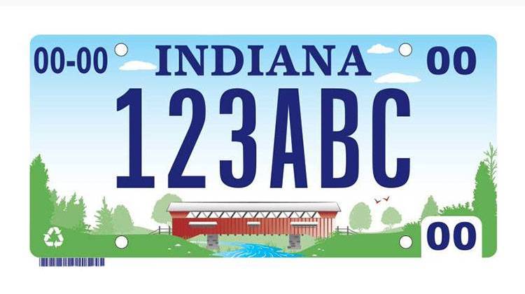 Photo courtesy Indiana BMV