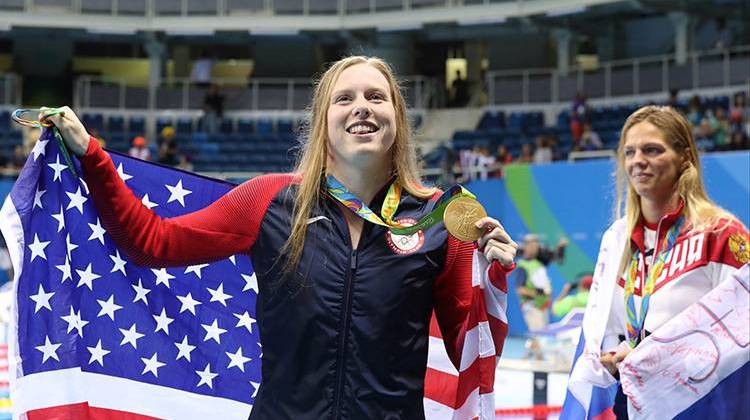 Evansville's Lilly King Swims To Gold In Rio