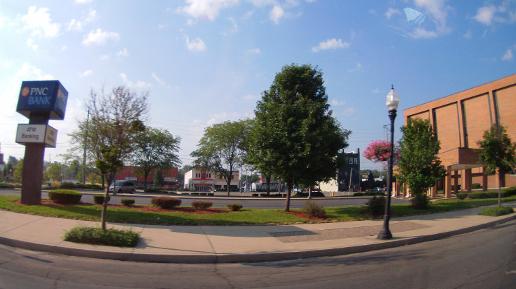 A panoramic view of Logansport, 2013. - Evan Nichols/Wikimedia Commons