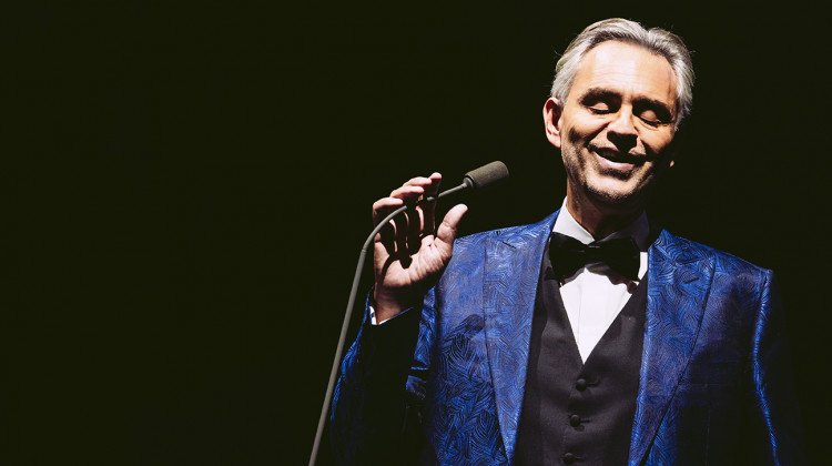 Renowned Italian tenor Andrea Bocelli coming to Indy