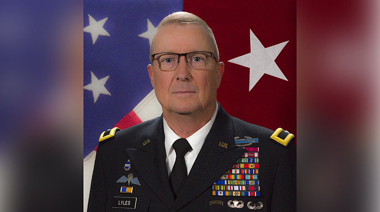 Adjutant General Dale Lyles has been promoted to major general. - Indiana National Guard