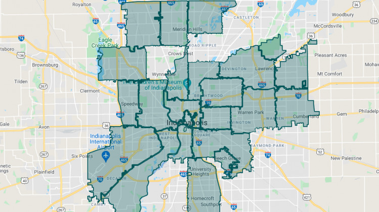 Marion County residents in more than 20 zip codes are eligible to receive the free at-home testing kits. - (Screenshot)