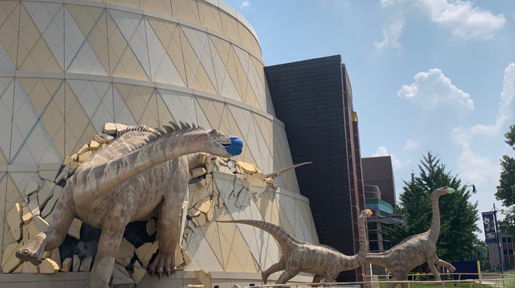 The Children's Museum reopens will reopen to the public on Saturday while following CDC guidelines to keep the public safe. - Robert Moscato-Goodpaster/WFYI