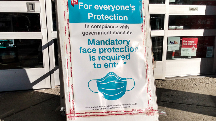 The state announced more than 74,000 total confirmed cases over the last week – including four days with more than 1,000 reported cases – and more than 841,000 Hoosiers tested. - Lauren Chapman/IPB News