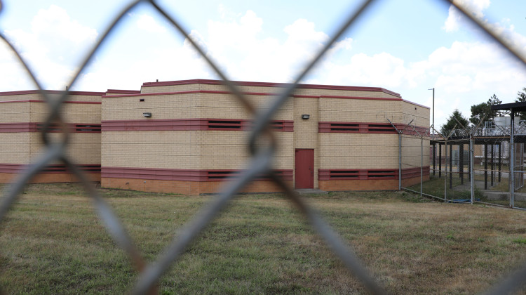 The Marion County Juvenile Detention Center is off of North Keystone Avenue in Indianapolis. It's part of the Juvenile Justice Complex that also include the county's superior court for youth. - Eric Weddle/WFYI