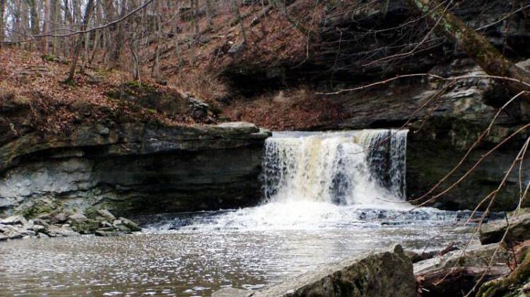 Falls in McCormick's Creek State Park, which became one of Indiana's first two state parks on Dec. 16, 1916. - Chris Light, CC-BY-SA-3.0
