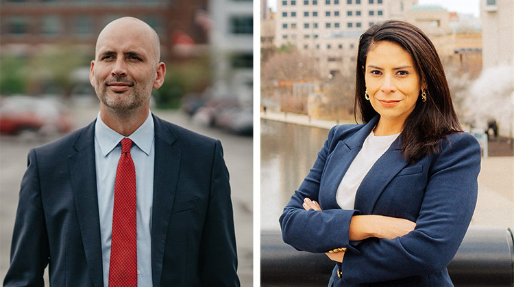 Democratic incumbent Ryan Mears and Republican Cyndi Carrasco are running for Marion County Prosecutor. - provided photos