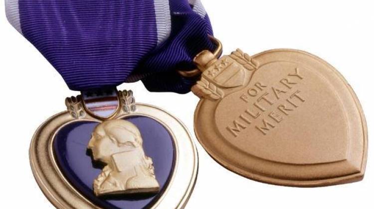 Evansville Vet Receives Purple Heart