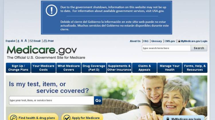 Medicare Begins Open Enrollment, With An Online Caveat