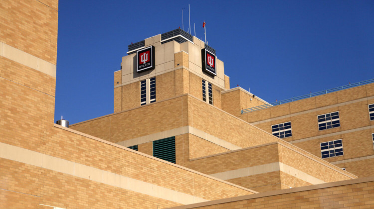 Methodist has the highest number of COVID patients among IU Health’s hospitals and has the largest intensive care unit capacity in the state. - (Courtesy of IU Health)