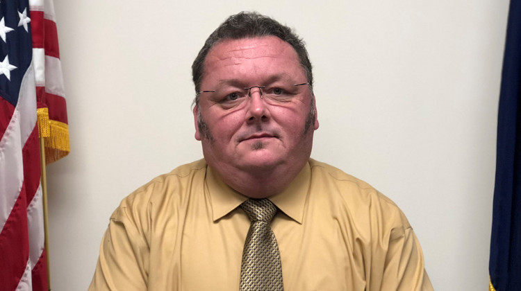 The ACLU of Indiana has filed six lawsuits against  Miami Correctional Facility warden William Hyatte (shown here) and deputy warden George Payne. - (Photo courtesy of the Indiana Department of Corrections)