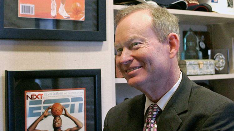 This March 29, 2010, photo shows Oklahoma City Mayor Mick Cornett in his office. - AP Photo/Sue Ogrocki