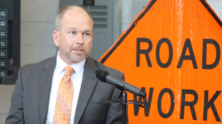 Indiana Department of Transportation Commissioner Mike Smith said Indiana saw more than 1,500 work zone crashes last year. - Brandon Smith/IPB News