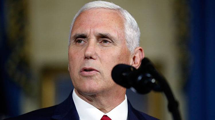 Vice President Mike Pence speaks during an event about healthcare in the Blue Room of the White House, Monday, July 24, 2017, in Washington. - AP Photo/Alex Brandon