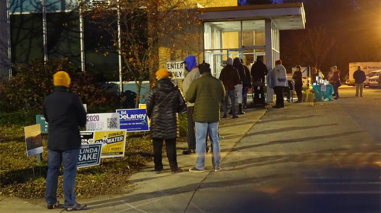 The Latest: Voters Cast Their Ballots In The Closing Minutes Of Election Day