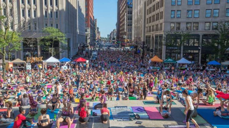 Indy's Largest Yogi Event Returns With Summer Solstice