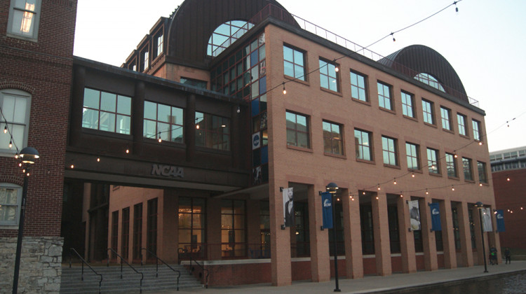 The NCAA national headquarters located in downtown Indianapolis. - Samantha Horton/IPB News