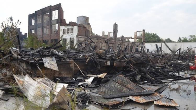 New Life for Site Destroyed by Fire